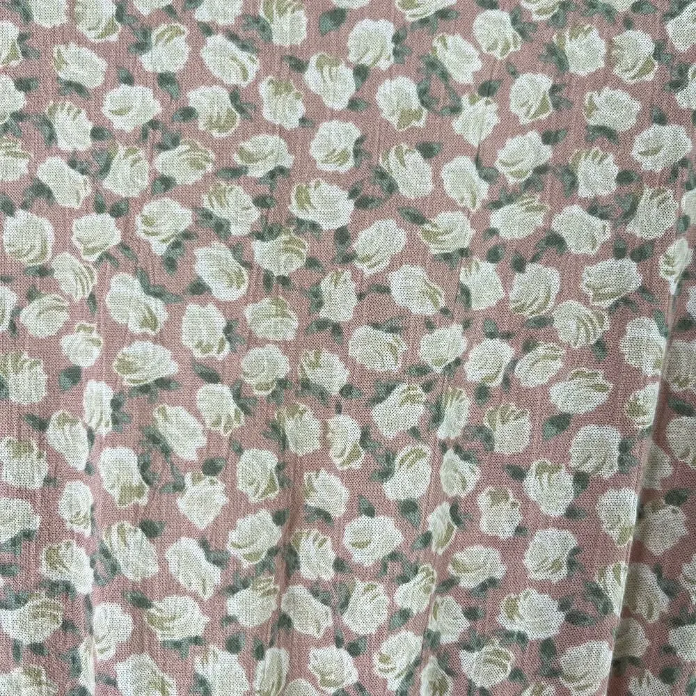 Faithfull The Brand Marigot‎ Tie-Front Dress in Pink Azalea Floral Print, Size 6